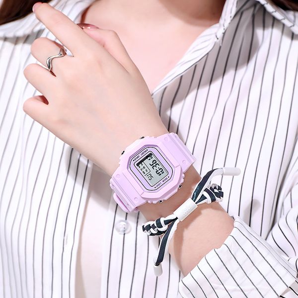 Design de moda Women's Women's Women Feminino Vintage Quartz Women's Watch Color Electronic Watch's Watch Men's Watch Student Watch