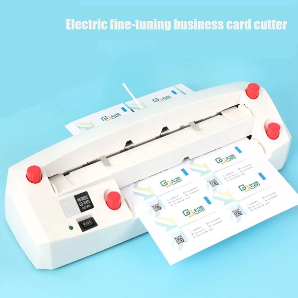Trimmer 90*54mm Cutter A4 Cutter de papel Autoadesivo Máquina de corte Máquina de corte de papel PVC Máquina de cartão de visita