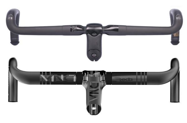 Componentes para guidão de bicicleta DEDA VINCI DNA Carbon Road ENV SES AR Guiador de bicicleta T800 Aero Stem Espaçador de cabo interno completo Comp9265947