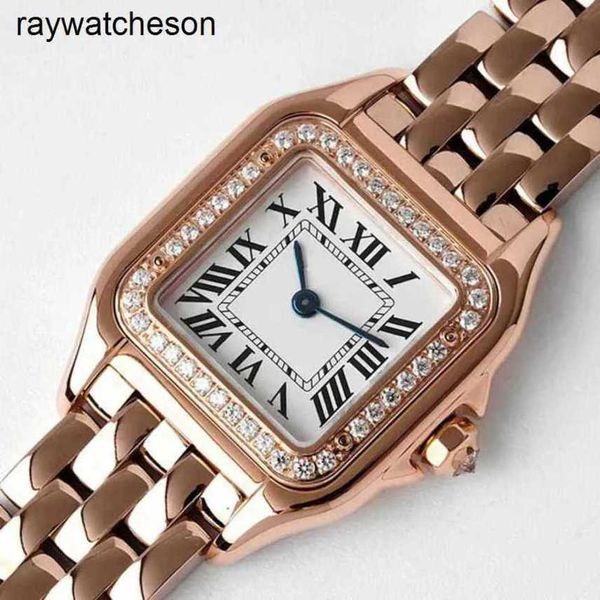 Роскошные картеры часы Swiss Watch Automatic As Women Fashion Classic Panthere 316L из нержавеющей стали Кварцевый камень для качества подарка Lady с дизайном WRI