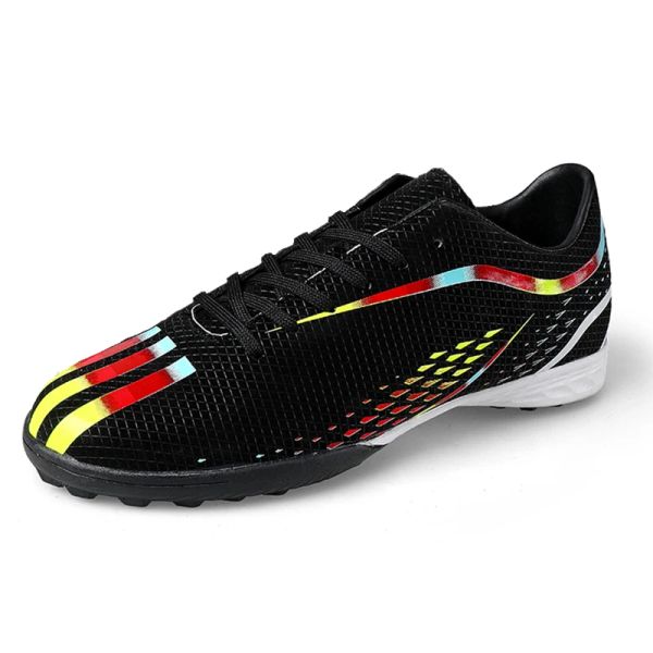 Schuhe Fußballschuhe Nonslip Turf Soccer Cleats TF/FG Trainer für Männer Fußball Sneaker Chuteira Campo kostenlose Versandjungen Fußballstiefel