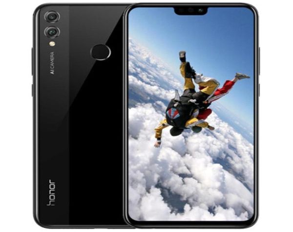 Originale Huawei Honor 8x 4G LTE cellulare telefono 4 GB RAM 64 GB 128GB ROM KIRIN 710 OCRA Core Android 65Quot Screen 20MP AI 3750MAH FIN8441916