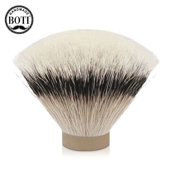 Brush Boti Brushshd Silk HMW Silvertip Badger Capelli nodo per capelli super più alto Silk HMW Silvertip Forma a rasatura nodo da barba