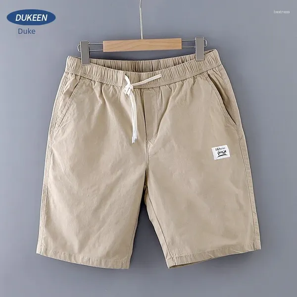 Herrenhosen Trendy Brand Casual Work Shorts in Ins Khaki Farbe