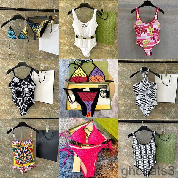 Damen Bikini Designer Badebekleidung Klassischer Buchstaben gedruckter Badeanzüge Mädchen Lady Sexy Mode Wuny