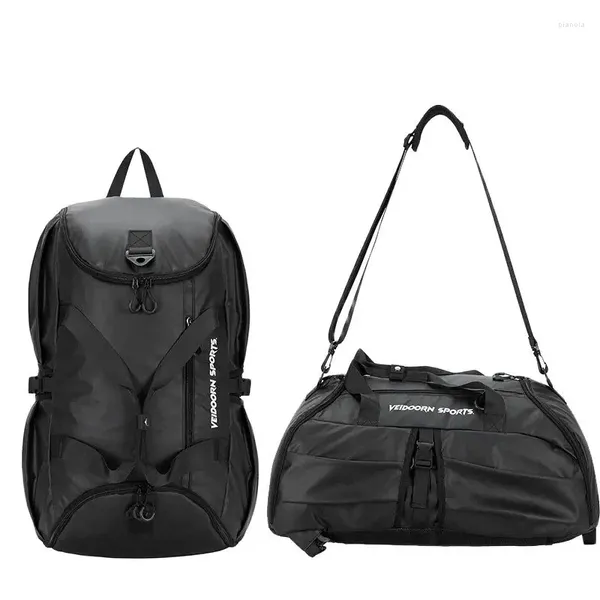 Tagesrucksäcke Veidoorn Robuster Basketball-Rucksack für Männer, großes Fassungsvermögen, 35 l, Sport, Training, Workout, Fitnessstudio