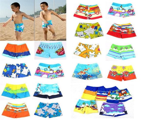 Esportes shorts de maiô de praia de praia esportivos meninos de verão mergulhar roupas de banho impressão de desenho animado infantil infantil infantil infantil