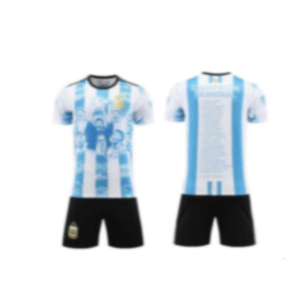 Testes masculinos de futebol 23-24 Argentina Edição comemorativa Jersey de futebol seleção