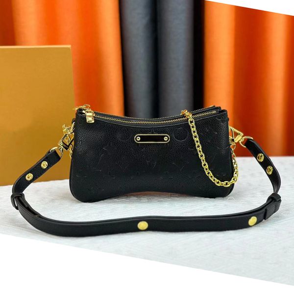 Bolsa de ombro de crossbody bolsa de ombro feminino bolsa de estilista de retenção saco de sacola de envelope com corrente de ouro