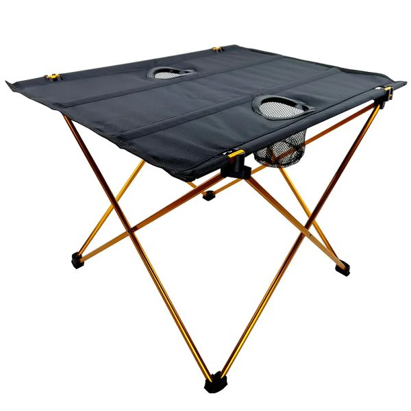 Einrichtung tragbarer faltbarer Tisch Camping Outdoor Möbel Computerbetttische Picknick 6061 Aluminiumlegierung Ultra leichter Klappschreibtisch