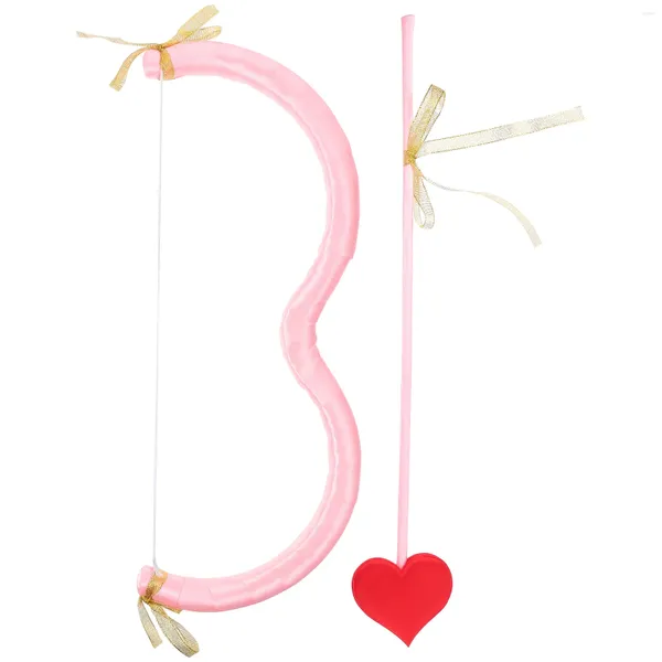 Party -Dekoration Cupid Bow Arrow Set Kostüme Valentinstag Cupid's Bühnenmake -up -Ball Cosplay Kostümrequisiten