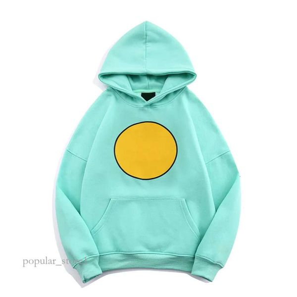 Drawdrew Hoodie Qualidade Inverno Algodão Forro Sorriso Rosto Simples Hoodies Moletons Causal Quente Simples Alta Qualidade Popular O-pescoço Soft Draw Hoodie 393