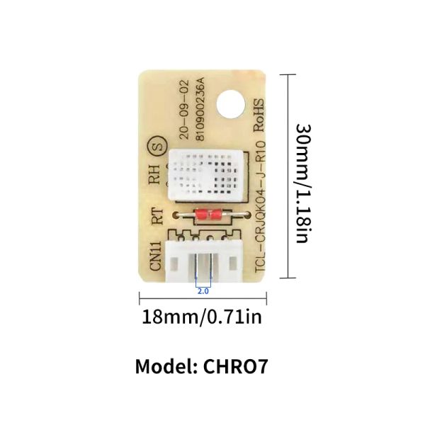 1pc Novo desumidificador Sensor de umidade Placa de temperatura e umidade Probe para umidificador