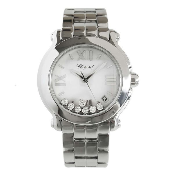 Luxus Happy Diamond Series Fine Steel Original Set English Watch für Frauen 278477-3001 128171