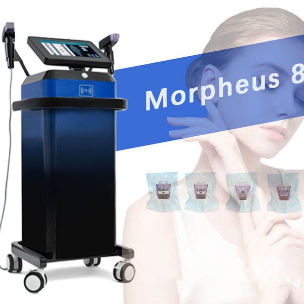 Morpheus 8 Wrinkle Remover Feine Linien Morpheus8 fraktionaler HF -Haut straffen Fettverbrennungsmaschine für Gesicht und Körper