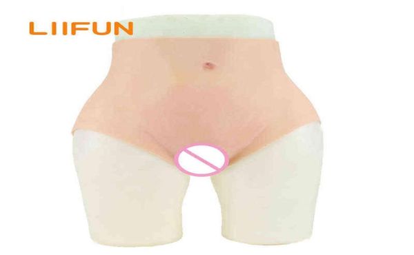 Calcinha vagina de silicone realista, melhorador de quadril, roupa íntima falsa para travestis, transgêneros, drag queen, masculino para feminino h22059580896