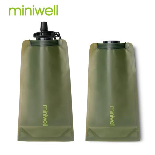 Survival Miniwell L620 kamp ve açık hava sporları için taşınabilir su filtresi