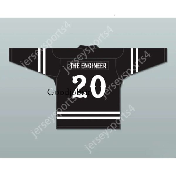 Gdsir Custom THE ENGINEER 20 CENOBITES SCHWARZES HOCKEY-JERSEY HELLRAISER-SERIE NEU Top Ed S-M-L-XL-XXL-3XL-4XL-5XL-6XL