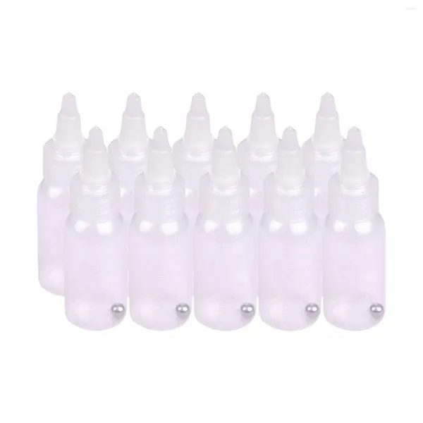 Depolama şişeleri 10 boş boya 30ml karıştırma şişe taşınabilir merdiven hattı