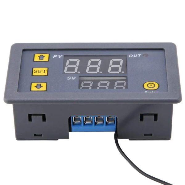 Digital Anzeige Thermostat W3230 mit Sonde- und LCD -LED -Anzeige, Temperaturregelschalter Miniaturtemperaturregelplatine