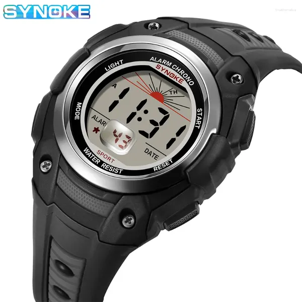 Orologi da polso per orologi digitali maschili sport orologi militari impermeabili per uomini guidato marchio di sinoke di allarme di stop whatch casual