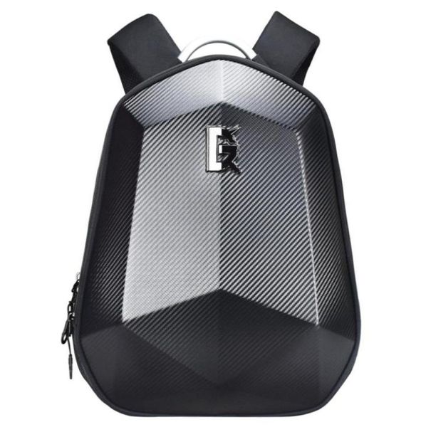 Zaino da motociclista a spalla cavaliere Borsa da bici da corsa moto brigata borsa da casco con guscio rigido borsa per computer in fibra di carbonio patt3625639