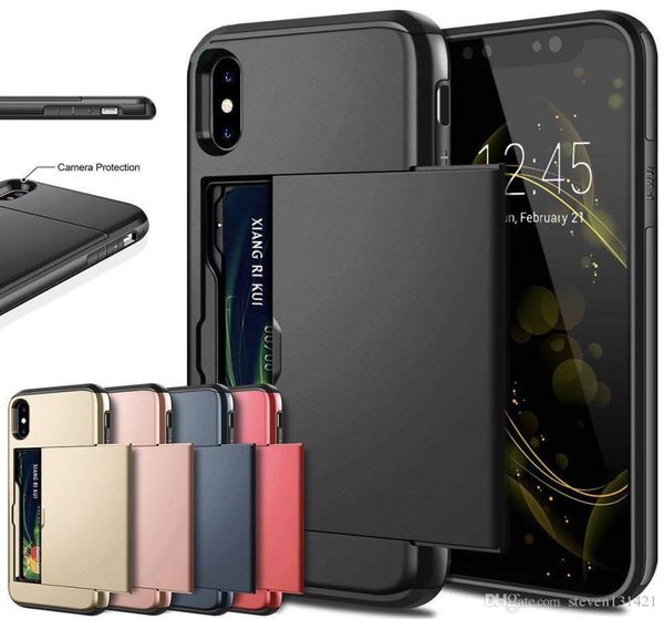 Чехол-держатель со всем слотом для iPhone 11 12 Pro Max 8 7 6S Plus XS MAX XR, защитный чехол для карточек для Samsung S20 Ultra S9 S8 8394301