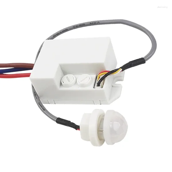 Smart Home Control AC220V Light Automatic Sensor Corridor Decke PIR Infrarot menschlicher Körperbewegungsschalter Einstellbare kleine Sonde