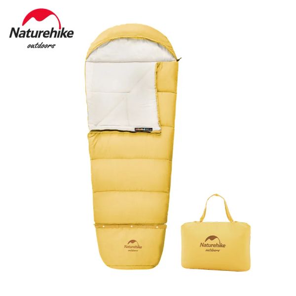 Gear Naturehike Saco de dormir ao ar livre infantil acampamento de envelope quente Crianças cultivando saco de dormir de verão envelope saco de dormir