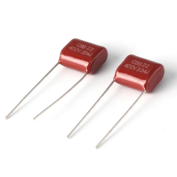 20pcs 400V Capacitores CBB P7.5mm 103 0,01UF 473J 223J P10mm 104J 0,1UF 224J 334J P15mm 474J Capacitor de filme de polipropileno