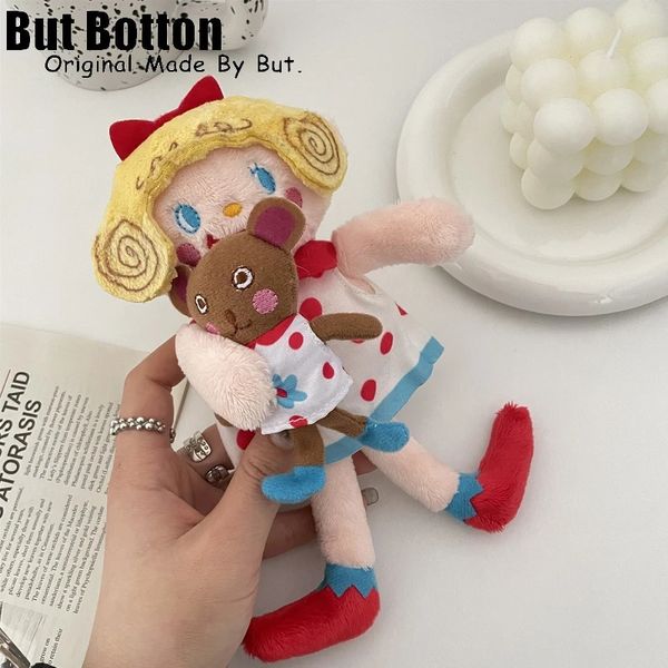 Mulheres japonesas menina lolita boneca fofa pendente de bricolage pingente decorativo harajuku adorável cabelo cacheado acessórios de menina 240401