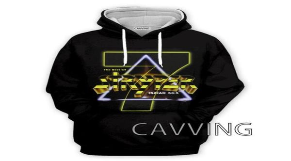 MEN039S Hoodies Sweatshirts Caving 3D Printed Stryper Rock Kapuze Harajuku Tops Kleidung für Frauen5804574