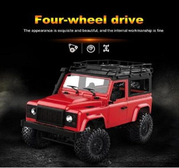 2020 Nuovo 1:12 MN-90K RC Crawler Auto 2.4G 4WD Telecomando Off-road Crawler Modello di Veicolo Militare RTR Camion di Controllo Remoto giocattolo6611058