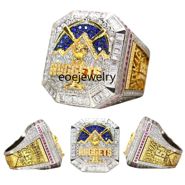 Luxus 2023 World Basketball Championship Ring Designer 14K Gold Champions Rings Diamond Sport Jewelrys für Herren Womens