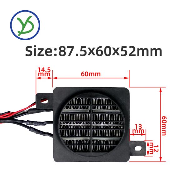 400W 110-V-Heater 110-V-Fan Thermostatische Elektroheizung PTC-Lüfterheizung Heizelement Ei Inkubatorheizung