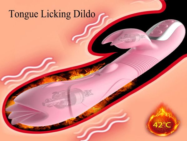 Massaggio la leccata della lingua vibratore di dildo per le donne che riscaldano il clitoride di leccatura orale e il punto di sesso masturbato masturbarsi per 1064807 per 1064807