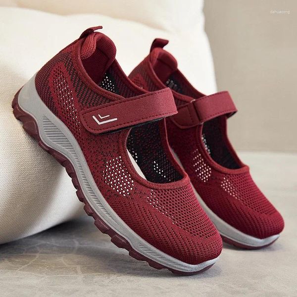 Scarpe casual Ladies Wine Red Woman Sneakers femminile Vulcanizzato per Women Footwear Street