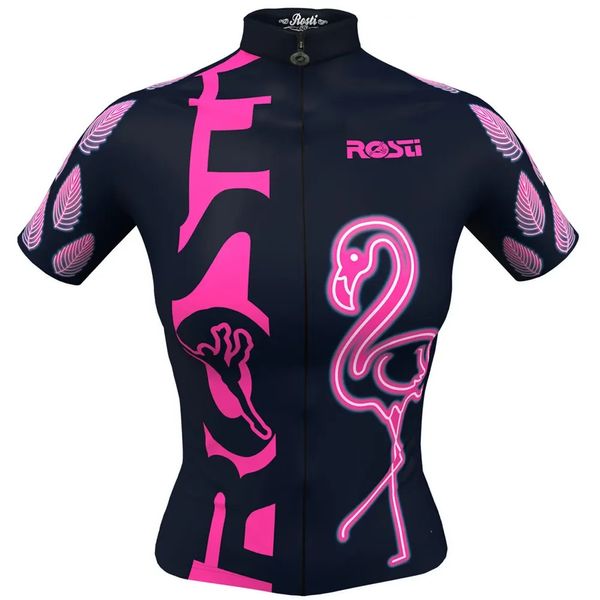 Rosti Frauen Radfahren Top Summer Mountain Fahrrad Kleidung MAILLOT CICLISMO Kurzarm MTB Bike Team Shirt 240403