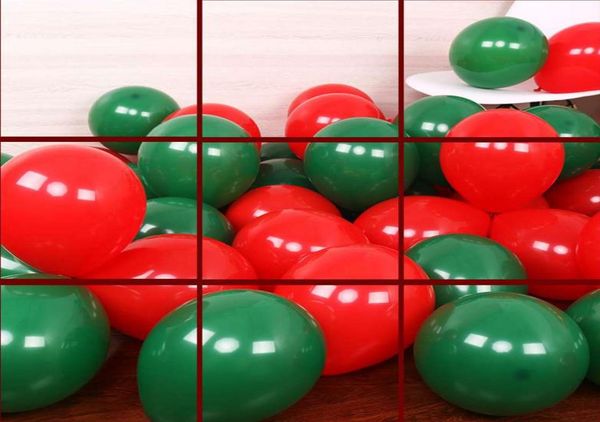 100 pezzi 10 pollici palloncino di Natale giocattoli per bambini Mongolfiere Nuova decorazione di nozze Palline gonfiabili di alta qualità 8584836