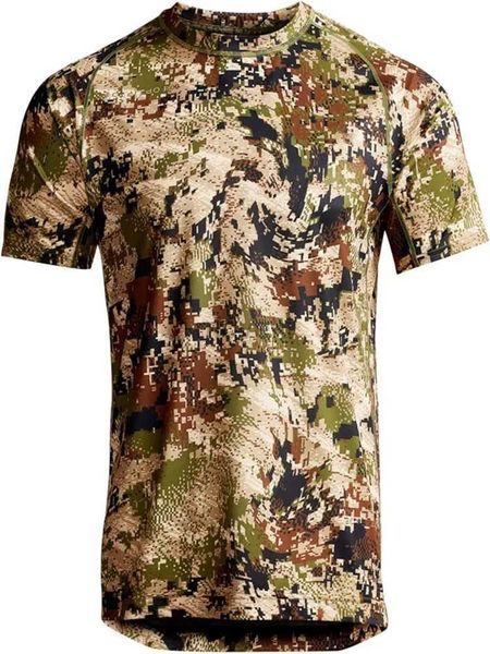 Мужские футболки Mens Core Light Treem Quick Dry Dry Printed Camo с коротким рукавом для летней рыбацкая одежда 2445
