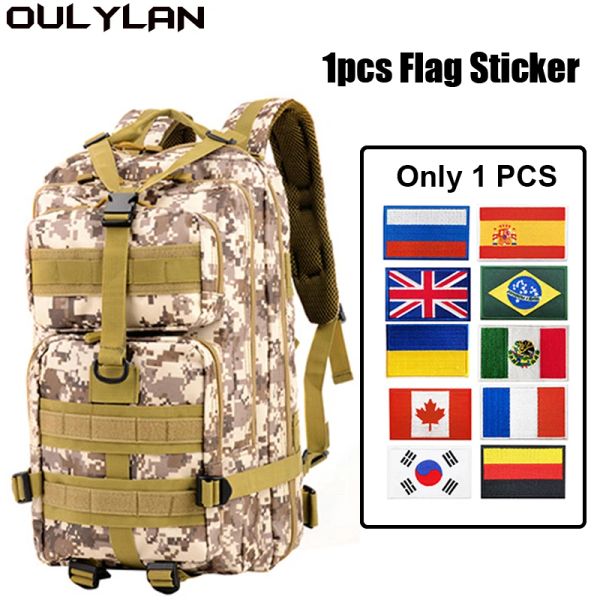 BASSE OULYLAN HOGNEEERING OUTNEGGIO OUTTERAME MASCHIO MOLLA MOLLE MOLLE MOLLE CASSIONE DI CAMPIO DI CAMPORE 35L TATTICALE TATTICALE RACKACK DI MEDIO