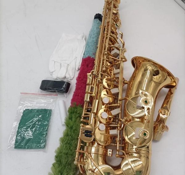 Original yas62 estrutura onetoone modelo eb saxofone alto profissional som de qualidade profissional relação mais confortável sax7055963