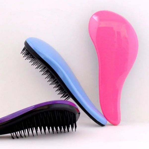 NUOVO 2024 Magic Anti-static Hand Brush Russe Grovglance Pice Schema elettroplate Electroplate Massage Comb Salon Hair Styling Tool per magia per