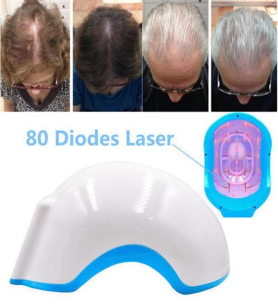 Dispositivo per casco per la ricrescita dei capelli laser Terapia laser Cappuccio per massaggio Prodotto anti-perdita di capelli Promuovere la crescita dei capelli Massaggiatore per cappuccio laser206n7736285