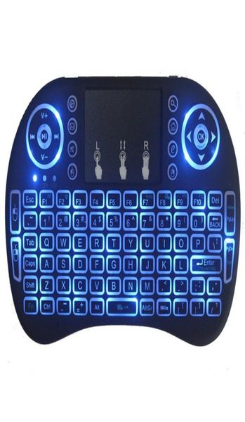 Mini RII i8 беспроводная клавиатура 24g английская воздушная клавиатура без логотипа