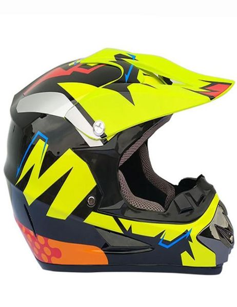 Offroad Motocross шлема мотоциклетные шлемы открывают полную лицу Offroad ATV Cross Racing Bik