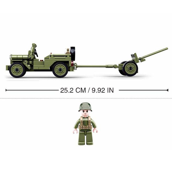143 pezzi veicoli militari della seconda guerra mondiale Normandia che sbarco US WILYS AUT BUILIGHTS KITS AUTO Army Classic Model Bricks Kids Toys