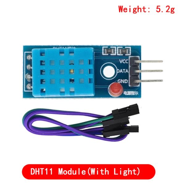 Akıllı 3pin KY-015 DHT-11 DHT11 Dijital Sıcaklık ve Bağıl Nem Sensörü Modülü + PCB Arduino DIY Başlangıç ​​Kiti