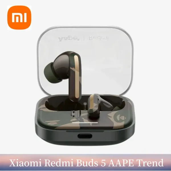 Auricolari Xiaomi Redmi Buds 5 Aape Trend Edition Edition Aurnatore Wireless Bluetooth Earphone Smart Wear Aurning Cuffia