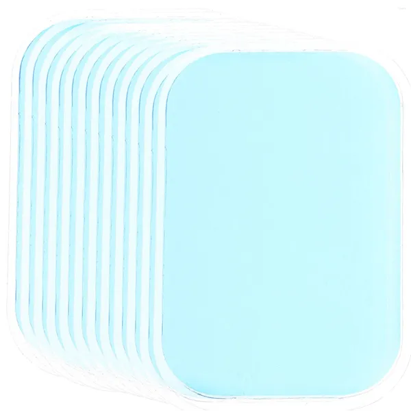 Suporte de cintura 12pcs Hydrogel Fitness Patch Stick Gel Glue Sem Aparelhos de Aparelhos ABS de ABS estimulantes adesivos